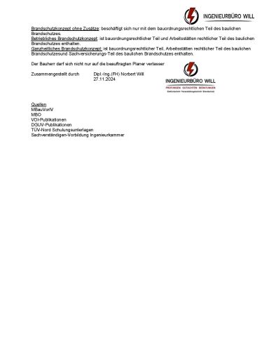 Unterschiede von Brandschutzkonzepten (BSK) 2